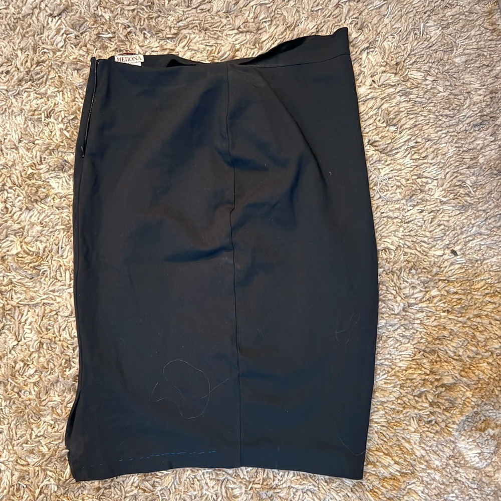 Express Classic Black Pencil Skirt